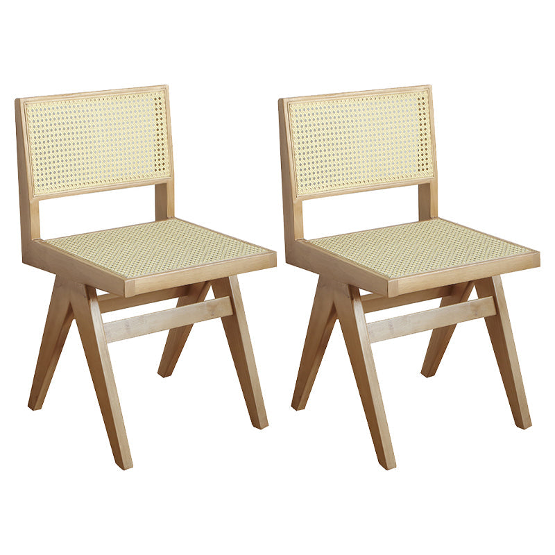 Modern 1/2/3/5 Pieces Dining Set Ash Wood Dining Furniture Set /Separate Items 2 Beige Chairs Clearhalo 'Dining Room Sets' 'Dining Tables & Seating' 'dining_room_set' 'furn' 'furn_dining_room_set' 'Furniture' 'furniture_dining_room_set' 'Kitchen & Dining Furniture' 'kitchen&dining_furn' 'kitchen' 4303974