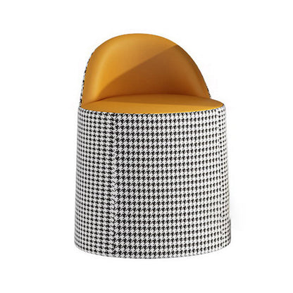 Glam Sintered Stone Dining Room Set 1/3 Pieces Dining Furniture Set /Separate Items 1 Orange Chair Clearhalo 'Dining Room Sets' 'Dining Tables & Seating' 'dining_room_set' 'furn' 'furn_dining_room_set' 'Furniture' 'furniture_dining_room_set' 'Kitchen & Dining Furniture' 'kitchen&dining_furn' 'kitchen' 4303993