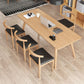 Modern 1/2/3/4/5/9 Pieces Wood Dining Set Dining Furniture Set /Separate Items 5 Pieces: Table, 4 Chairs Clearhalo 'Dining Room Sets' 'Dining Tables & Seating' 'dining_room_set' 'furn' 'furn_dining_room_set' 'Furniture' 'furniture_dining_room_set' 'Kitchen & Dining Furniture' 'kitchen&dining_furn' 'kitchen' 4304019