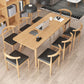 Modern 1/2/3/4/5/9 Pieces Wood Dining Set Dining Furniture Set /Separate Items 9 Pieces: Table, 8 Chairs Clearhalo 'Dining Room Sets' 'Dining Tables & Seating' 'dining_room_set' 'furn' 'furn_dining_room_set' 'Furniture' 'furniture_dining_room_set' 'Kitchen & Dining Furniture' 'kitchen&dining_furn' 'kitchen' 4304021