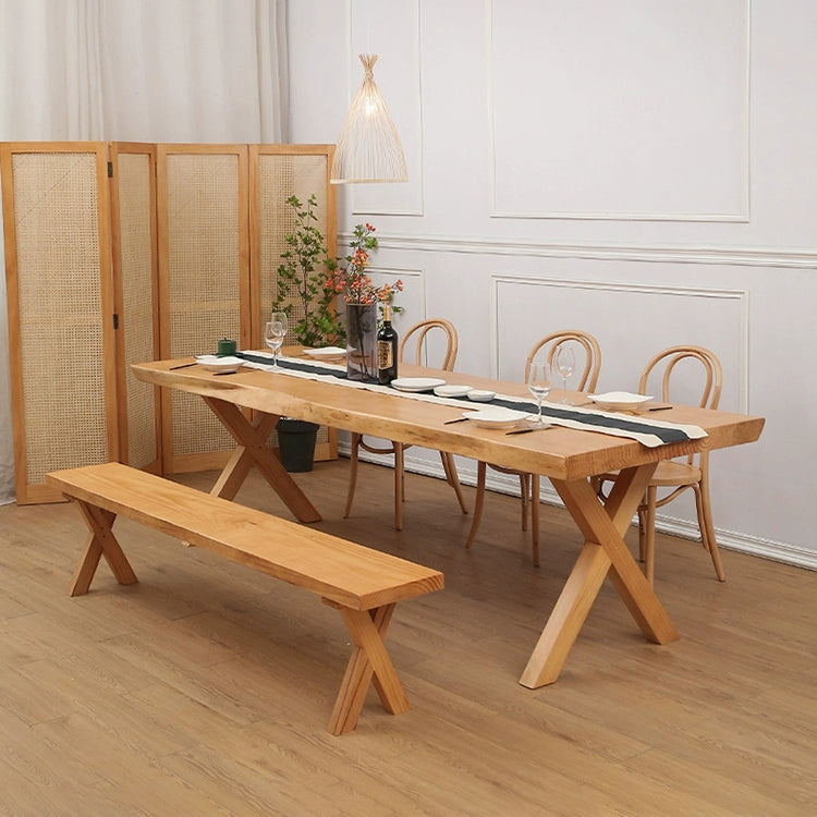 Modern 1/2/5/9 Pieces Dining Set Solid Wood Dining Furniture Set /Separate Items Clearhalo 'Dining Room Sets' 'Dining Tables & Seating' 'dining_room_set' 'furn' 'furn_dining_room_set' 'Furniture' 'furniture_dining_room_set' 'Kitchen & Dining Furniture' 'kitchen&dining_furn' 'kitchen' 4313400