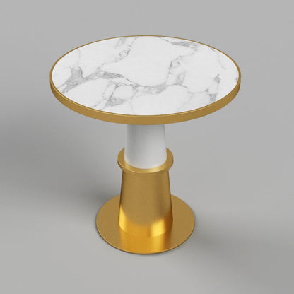 Glam 1/2/5 Pieces Marble Dining Set Dining Furniture Set /Separate Items White 31"L x 31"W Clearhalo 'Dining Room Sets' 'Dining Tables & Seating' 'dining_room_set' 'furn' 'furn_dining_room_set' 'Furniture' 'furniture_dining_room_set' 'Kitchen & Dining Furniture' 'kitchen&dining_furn' 'kitchen' 4313478