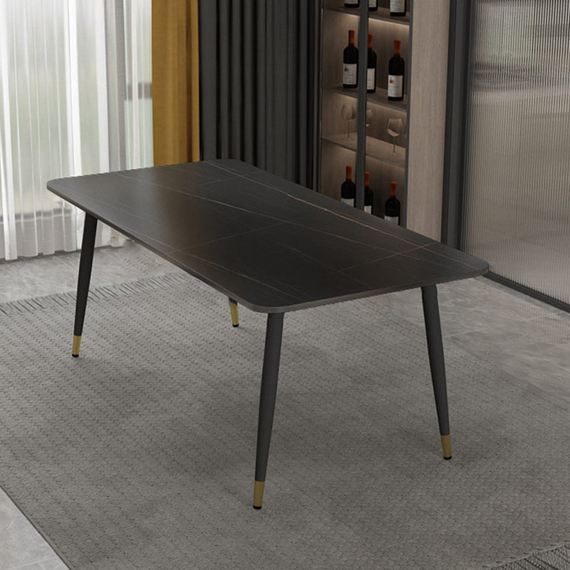 1/2/5/7 Pieces Dining Set Modern Sintered Stone Dining Furniture Set /Separate Items Clearhalo 'Dining Room Sets' 'Dining Tables & Seating' 'dining_room_set' 'furn' 'furn_dining_room_set' 'Furniture' 'furniture_dining_room_set' 'Kitchen & Dining Furniture' 'kitchen&dining_furn' 'kitchen' 4313494