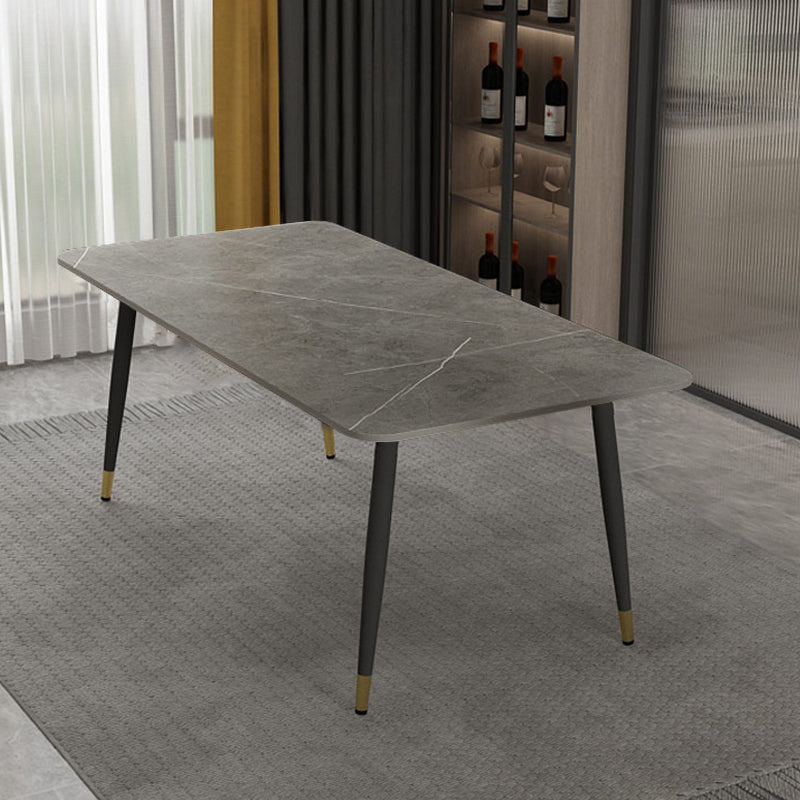 1/2/5/7 Pieces Dining Set Modern Sintered Stone Dining Furniture Set /Separate Items Clearhalo 'Dining Room Sets' 'Dining Tables & Seating' 'dining_room_set' 'furn' 'furn_dining_room_set' 'Furniture' 'furniture_dining_room_set' 'Kitchen & Dining Furniture' 'kitchen&dining_furn' 'kitchen' 4313498