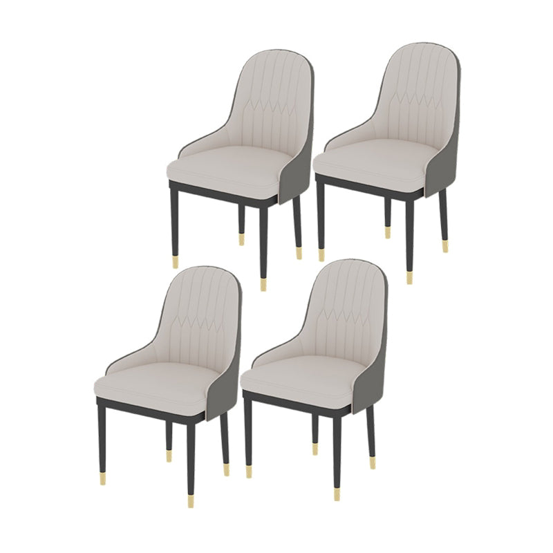 Modern 1/4/5/7 Pieces Dining Set Sintered Stone Dining Furniture Set /Separate Items 4 Beige Chairs Clearhalo 'Dining Room Sets' 'Dining Tables & Seating' 'dining_room_set' 'furn' 'furn_dining_room_set' 'Furniture' 'furniture_dining_room_set' 'Kitchen & Dining Furniture' 'kitchen&dining_furn' 'kitchen' 4313539