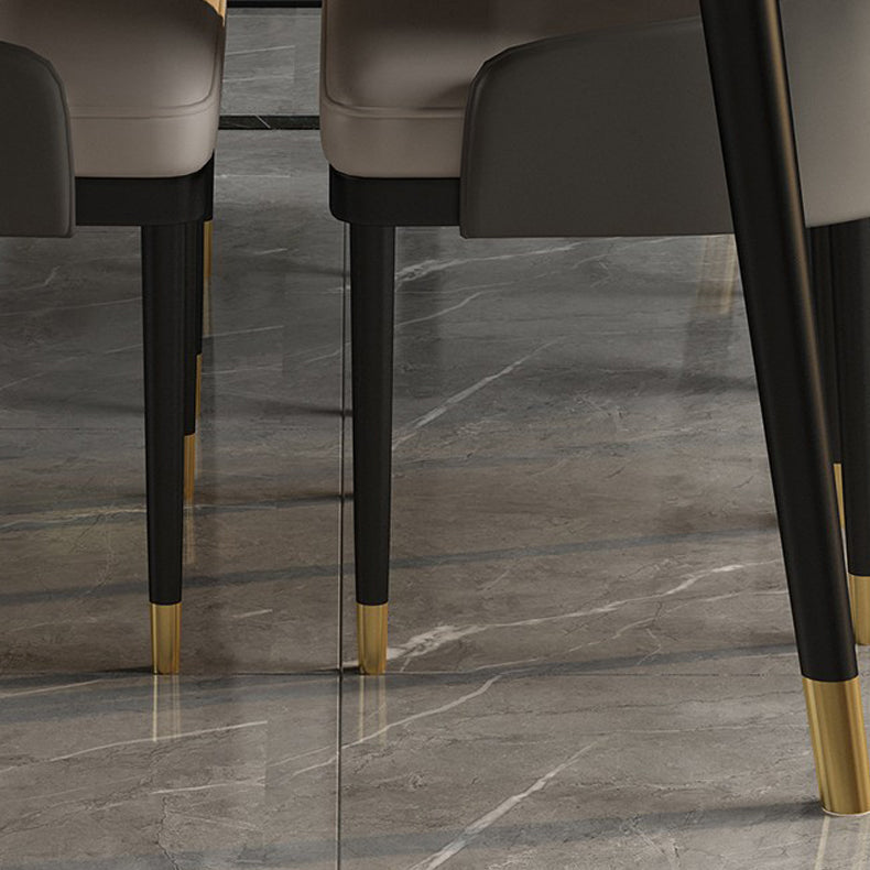 Modern 1/4/5/7 Pieces Dining Set Sintered Stone Dining Furniture Set /Separate Items Clearhalo 'Dining Room Sets' 'Dining Tables & Seating' 'dining_room_set' 'furn' 'furn_dining_room_set' 'Furniture' 'furniture_dining_room_set' 'Kitchen & Dining Furniture' 'kitchen&dining_furn' 'kitchen' 4313550