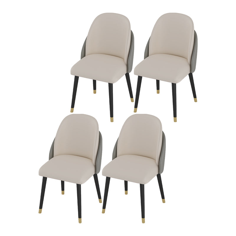 Modern Dining Set 1/4/5/7 Pieces Sintered Stone Dining Furniture Set /Separate Items 4 Beige Chairs Clearhalo 'Dining Room Sets' 'Dining Tables & Seating' 'dining_room_set' 'furn' 'furn_dining_room_set' 'Furniture' 'furniture_dining_room_set' 'Kitchen & Dining Furniture' 'kitchen&dining_furn' 'kitchen' 4313561