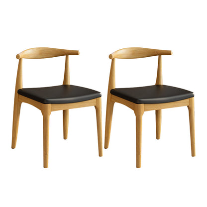 Modern Pine Wood Dining Room Set 1/2/5/7 Pieces Dining Furniture Set /Separate Items 2 Natural Chairs Clearhalo 'Dining Room Sets' 'Dining Tables & Seating' 'dining_room_set' 'furn' 'furn_dining_room_set' 'Furniture' 'furniture_dining_room_set' 'Kitchen & Dining Furniture' 'kitchen&dining_furn' 'kitchen' 4313575