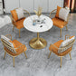 Glam 1/2/3/4/5 Pieces Sintered Stone Dining Set Dining Furniture Set /Separate Items Clearhalo 'Dining Room Sets' 'Dining Tables & Seating' 'dining_room_set' 'furn' 'furn_dining_room_set' 'Furniture' 'furniture_dining_room_set' 'Kitchen & Dining Furniture' 'kitchen&dining_furn' 'kitchen' 4313609