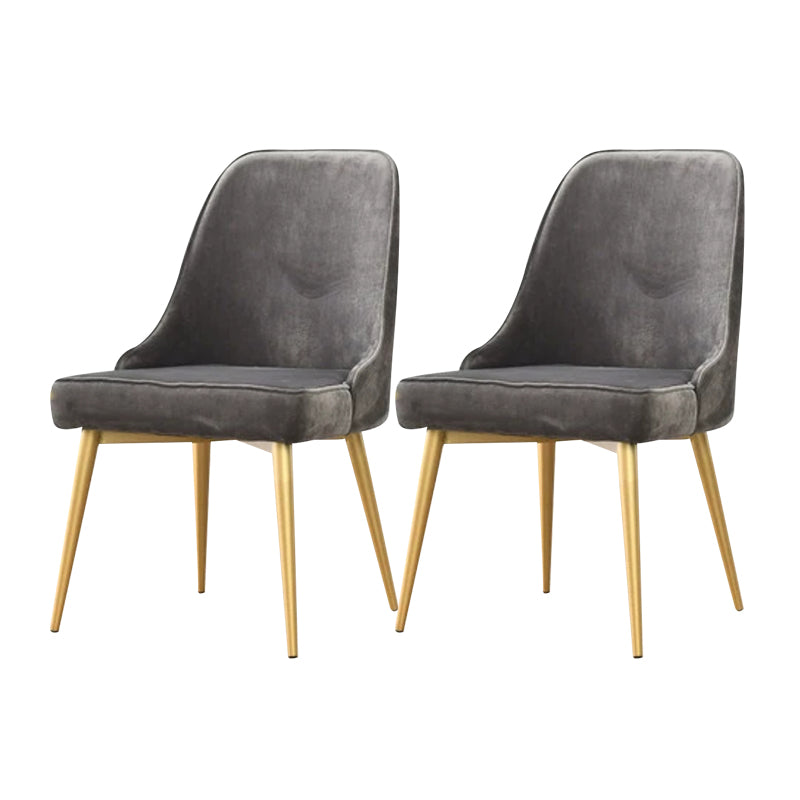 Glam Stone Dining Room Set 1/2/5/7 Pieces Dining Furniture Set /Separate Items 2 Grey Chairs Clearhalo 'Dining Room Sets' 'Dining Tables & Seating' 'dining_room_set' 'furn' 'furn_dining_room_set' 'Furniture' 'furniture_dining_room_set' 'Kitchen & Dining Furniture' 'kitchen&dining_furn' 'kitchen' 4313659