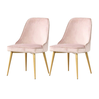 Glam Stone Dining Room Set 1/2/5/7 Pieces Dining Furniture Set /Separate Items 2 Pink Chairs Clearhalo 'Dining Room Sets' 'Dining Tables & Seating' 'dining_room_set' 'furn' 'furn_dining_room_set' 'Furniture' 'furniture_dining_room_set' 'Kitchen & Dining Furniture' 'kitchen&dining_furn' 'kitchen' 4313664