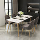 Glam Stone Dining Room Set 1/2/5/7 Pieces Dining Furniture Set /Separate Items Clearhalo 'Dining Room Sets' 'Dining Tables & Seating' 'dining_room_set' 'furn' 'furn_dining_room_set' 'Furniture' 'furniture_dining_room_set' 'Kitchen & Dining Furniture' 'kitchen&dining_furn' 'kitchen' 4313677