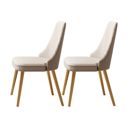 Nordic 1/2/5/7 Pieces Dining Set Stone Dining Furniture Set /Separate Items 2 Beige Chairs Clearhalo 'Dining Room Sets' 'Dining Tables & Seating' 'dining_room_set' 'furn' 'furn_dining_room_set' 'Furniture' 'furniture_dining_room_set' 'Kitchen & Dining Furniture' 'kitchen&dining_furn' 'kitchen' 4313690