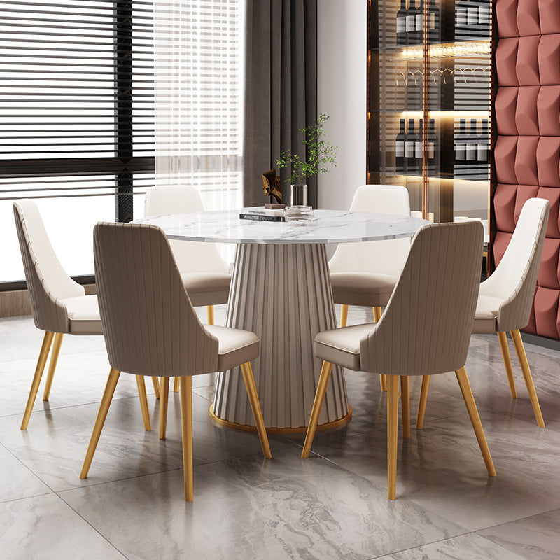 Nordic 1/2/5/7 Pieces Dining Set Stone Dining Furniture Set /Separate Items Clearhalo 'Dining Room Sets' 'Dining Tables & Seating' 'dining_room_set' 'furn' 'furn_dining_room_set' 'Furniture' 'furniture_dining_room_set' 'Kitchen & Dining Furniture' 'kitchen&dining_furn' 'kitchen' 4313691