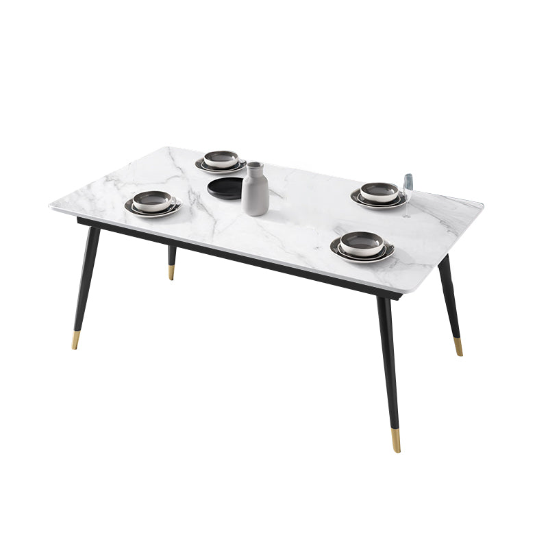 Glam 1/5/7 Pieces Metal Dining Set Dining Furniture Set /Separate Items Clearhalo 'Dining Room Sets' 'Dining Tables & Seating' 'dining_room_set' 'furn' 'furn_dining_room_set' 'Furniture' 'furniture_dining_room_set' 'Kitchen & Dining Furniture' 'kitchen&dining_furn' 'kitchen' 4313706