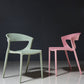 Contemporary Style Plastic Dining Chair Dining Armless Side Chairs for Kitchen Clearhalo ' kitchen&dining_furn' 'Dining Chairs' 'Dining Tables & Seating' 'dining_chair' 'furn' 'furn_dining_chair' 'Furniture' 'furniture_dining_chair' 'Kitchen & Dining Furniture' 'kitchen' 4315214
