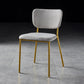 Nordic Style Dining Chairs Armless Open Back Stackable Chairs with Metal Legs Grey 1 Piece Brass Gold Clearhalo ' kitchen&dining_furn' 'Dining Chairs' 'Dining Tables & Seating' 'dining_chair' 'furn' 'furn_dining_chair' 'Furniture' 'furniture_dining_chair' 'Kitchen & Dining Furniture' 'kitchen' 4315284