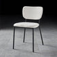 Nordic Style Dining Chairs Armless Open Back Stackable Chairs with Metal Legs White 1 Piece Black Clearhalo ' kitchen&dining_furn' 'Dining Chairs' 'Dining Tables & Seating' 'dining_chair' 'furn' 'furn_dining_chair' 'Furniture' 'furniture_dining_chair' 'Kitchen & Dining Furniture' 'kitchen' 4315296