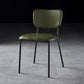 Nordic Style Dining Chairs Armless Open Back Stackable Chairs with Metal Legs Army Green 1 Piece Black Clearhalo ' kitchen&dining_furn' 'Dining Chairs' 'Dining Tables & Seating' 'dining_chair' 'furn' 'furn_dining_chair' 'Furniture' 'furniture_dining_chair' 'Kitchen & Dining Furniture' 'kitchen' 4315314