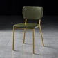 Nordic Style Dining Chairs Armless Open Back Stackable Chairs with Metal Legs Army Green 1 Piece Brass Gold Clearhalo ' kitchen&dining_furn' 'Dining Chairs' 'Dining Tables & Seating' 'dining_chair' 'furn' 'furn_dining_chair' 'Furniture' 'furniture_dining_chair' 'Kitchen & Dining Furniture' 'kitchen' 4315317