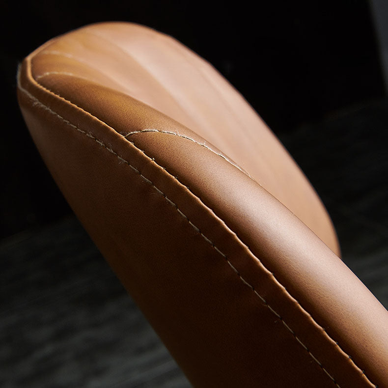 Contemporary Dining Chair Armless Metal Side Wingback Chair for Kitchen Clearhalo ' kitchen&dining_furn' 'Dining Chairs' 'Dining Tables & Seating' 'dining_chair' 'furn' 'furn_dining_chair' 'Furniture' 'furniture_dining_chair' 'Kitchen & Dining Furniture' 'kitchen' 4315427