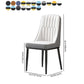 Nordic Dining Chairs Metal Armless Side Parsons Chair for Kitchen Clearhalo ' kitchen&dining_furn' 'Dining Chairs' 'Dining Tables & Seating' 'dining_chair' 'furn' 'furn_dining_chair' 'Furniture' 'furniture_dining_chair' 'Kitchen & Dining Furniture' 'kitchen' 4315459