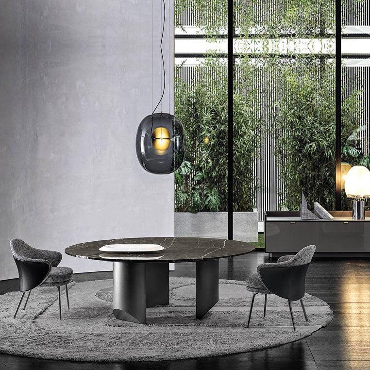 Modern Metal Dining Arm Chair Dining Fabric Side Chair for Restaurant Use Clearhalo ' kitchen&dining_furn' 'Dining Chairs' 'Dining Tables & Seating' 'dining_chair' 'furn' 'furn_dining_chair' 'Furniture' 'furniture_dining_chair' 'Kitchen & Dining Furniture' 'kitchen' 4315505