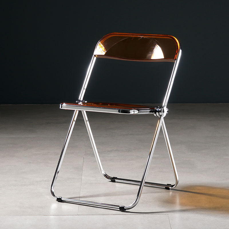 Modern Dining Armless Chair Plastic Dining Side Chair for Restaurant Use Brown 1 Piece Clearhalo ' kitchen&dining_furn' 'Dining Chairs' 'Dining Tables & Seating' 'dining_chair' 'furn' 'furn_dining_chair' 'Furniture' 'furniture_dining_chair' 'Kitchen & Dining Furniture' 'kitchen' 4315550