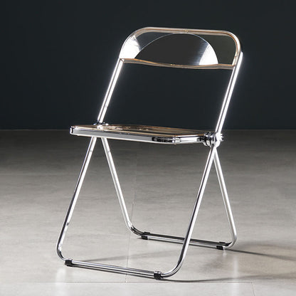 Modern Dining Armless Chair Plastic Dining Side Chair for Restaurant Use Amber 1 Piece Clearhalo ' kitchen&dining_furn' 'Dining Chairs' 'Dining Tables & Seating' 'dining_chair' 'furn' 'furn_dining_chair' 'Furniture' 'furniture_dining_chair' 'Kitchen & Dining Furniture' 'kitchen' 4315552