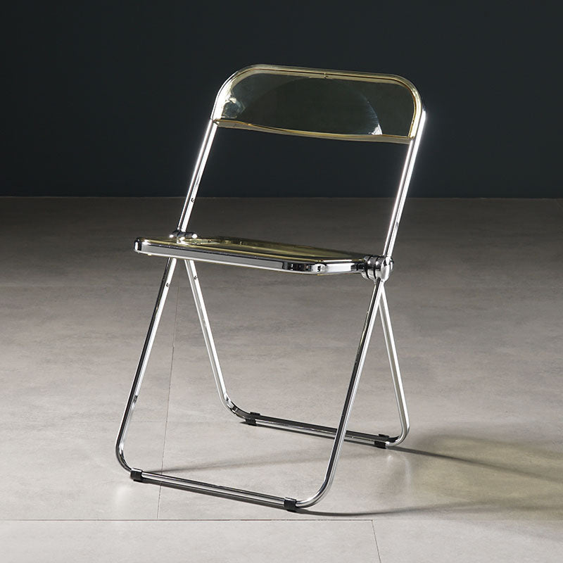 Modern Dining Armless Chair Plastic Dining Side Chair for Restaurant Use Light Yellow 1 Piece Clearhalo ' kitchen&dining_furn' 'Dining Chairs' 'Dining Tables & Seating' 'dining_chair' 'furn' 'furn_dining_chair' 'Furniture' 'furniture_dining_chair' 'Kitchen & Dining Furniture' 'kitchen' 4315559