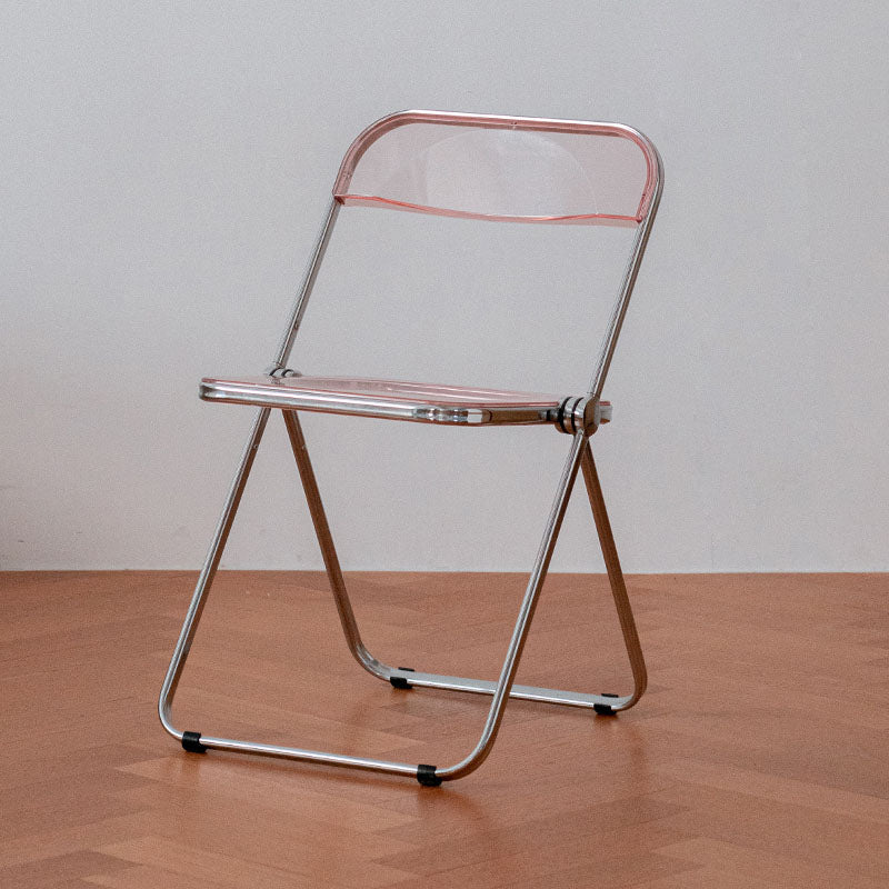 Modern Dining Armless Chair Plastic Dining Side Chair for Restaurant Use Pink 1 Piece Clearhalo ' kitchen&dining_furn' 'Dining Chairs' 'Dining Tables & Seating' 'dining_chair' 'furn' 'furn_dining_chair' 'Furniture' 'furniture_dining_chair' 'Kitchen & Dining Furniture' 'kitchen' 4315564