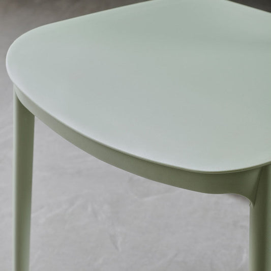 Scandinavian Plastic Conference Room Side Chair Matte Finish Open Back Dining Chair Clearhalo ' kitchen&dining_furn' 'Dining Chairs' 'Dining Tables & Seating' 'dining_chair' 'furn' 'furn_dining_chair' 'Furniture' 'furniture_dining_chair' 'Kitchen & Dining Furniture' 'kitchen' 4315763