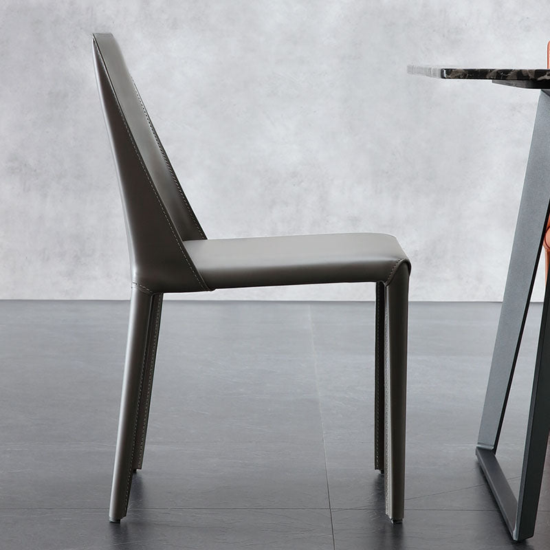 Modern Style Dining Chair Metal Armless Side Chairs for Kitchen Clearhalo ' kitchen&dining_furn' 'Dining Chairs' 'Dining Tables & Seating' 'dining_chair' 'furn' 'furn_dining_chair' 'Furniture' 'furniture_dining_chair' 'Kitchen & Dining Furniture' 'kitchen' 4315833