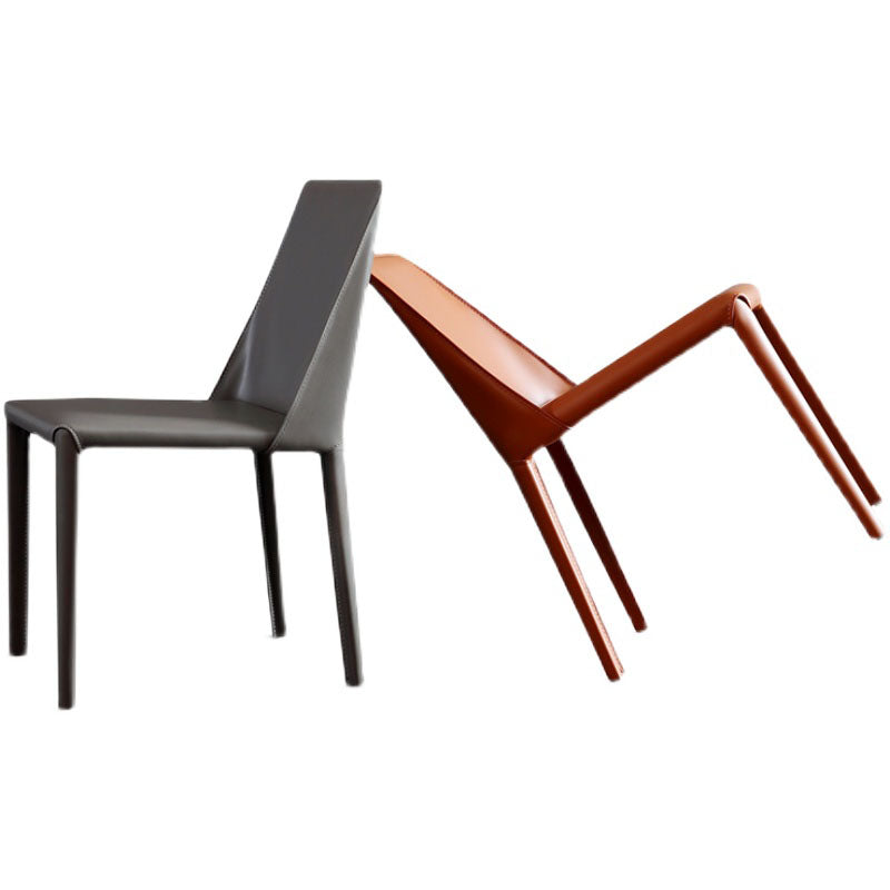 Modern Style Dining Chair Metal Armless Side Chairs for Kitchen Clearhalo ' kitchen&dining_furn' 'Dining Chairs' 'Dining Tables & Seating' 'dining_chair' 'furn' 'furn_dining_chair' 'Furniture' 'furniture_dining_chair' 'Kitchen & Dining Furniture' 'kitchen' 4315839