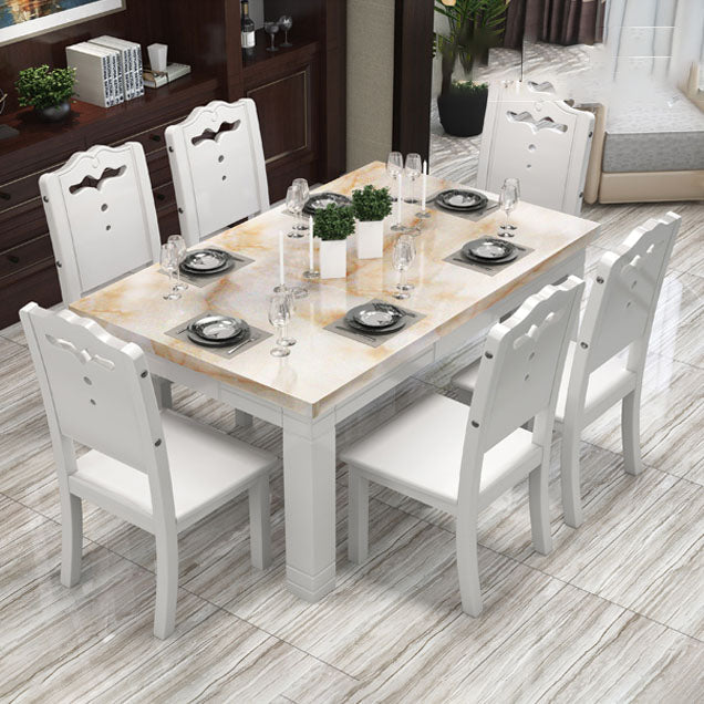 Modern Wood Dining Armless Chair Open Back Dining Side Chair for Home Use Clearhalo ' kitchen&dining_furn' 'Dining Chairs' 'Dining Tables & Seating' 'dining_chair' 'furn' 'furn_dining_chair' 'Furniture' 'furniture_dining_chair' 'Kitchen & Dining Furniture' 'kitchen' 4315848