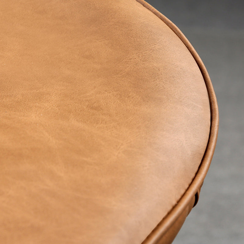 Contemporary Metal Dining Room Chair Wingback Armless Chair for Home Use Clearhalo ' kitchen&dining_furn' 'Dining Chairs' 'Dining Tables & Seating' 'dining_chair' 'furn' 'furn_dining_chair' 'Furniture' 'furniture_dining_chair' 'Kitchen & Dining Furniture' 'kitchen' 4315871