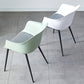 Plastic Modern Indoor-Outdoor Chair Dining Room Solid Back Upholstered Arm Chair Clearhalo ' kitchen&dining_furn' 'Dining Chairs' 'Dining Tables & Seating' 'dining_chair' 'Furniture' 'furniture_dining_chair' 'Kitchen & Dining Furniture' 'kitchen' 4315890