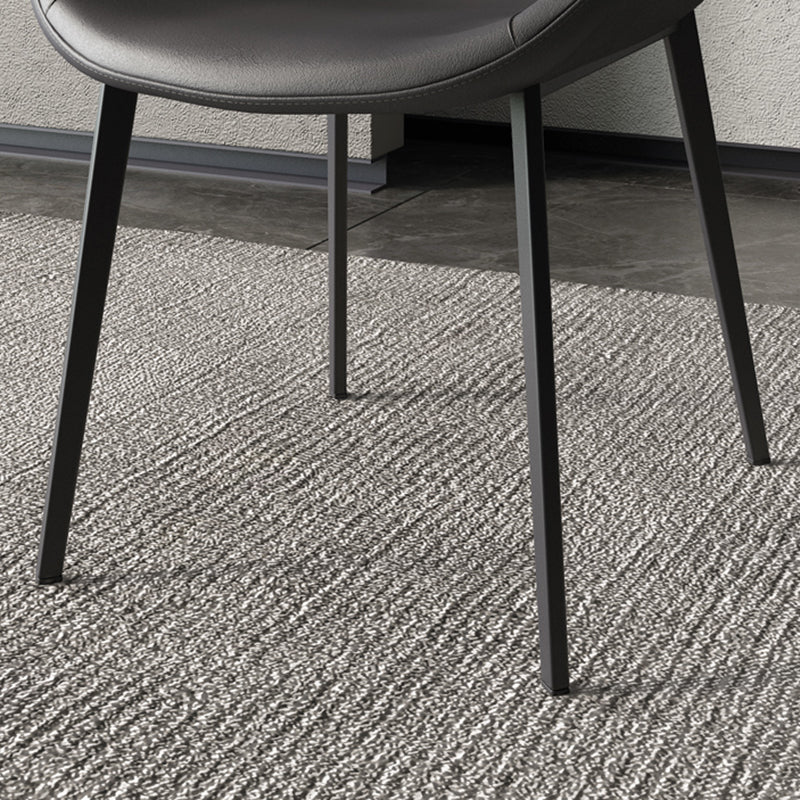 Contemporary Style Dining Chair Armless Side Chair for Kitchen with Metal Legs Clearhalo ' kitchen&dining_furn' 'Dining Chairs' 'Dining Tables & Seating' 'dining_chair' 'furn' 'furn_dining_chair' 'Furniture' 'furniture_dining_chair' 'Kitchen & Dining Furniture' 'kitchen' 4315917