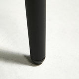 Contemporary Style Dining Chairs Armless Wingback Chairs for Kitchen with Metal Legs Clearhalo ' kitchen&dining_furn' 'Dining Chairs' 'Dining Tables & Seating' 'dining_chair' 'furn' 'furn_dining_chair' 'Furniture' 'furniture_dining_chair' 'Kitchen & Dining Furniture' 'kitchen' 4315933