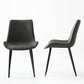 Contemporary Style Dining Chairs Armless Side Chairs for Kitchen with Metal Legs Clearhalo ' kitchen&dining_furn' 'Dining Chairs' 'Dining Tables & Seating' 'dining_chair' 'furn' 'furn_dining_chair' 'Furniture' 'furniture_dining_chair' 'Kitchen & Dining Furniture' 'kitchen' 4315972