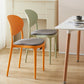 Scandinavian Restaurant Open Back Side Chair Plastic Matte Finish Dining Chair Clearhalo ' kitchen&dining_furn' 'Dining Chairs' 'Dining Tables & Seating' 'dining_chair' 'furn' 'furn_dining_chair' 'Furniture' 'furniture_dining_chair' 'Kitchen & Dining Furniture' 'kitchen' 4316073
