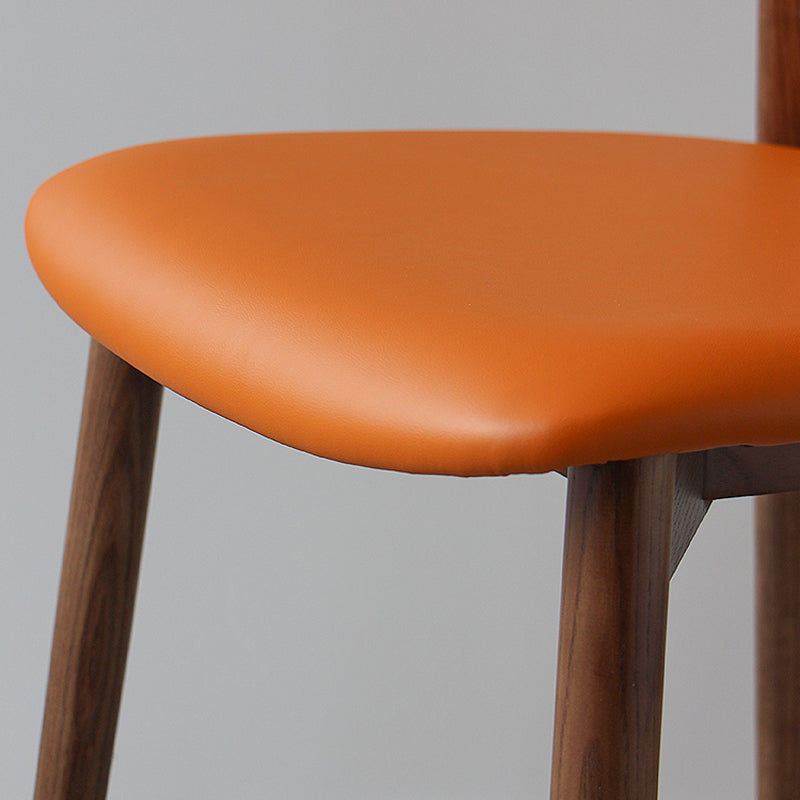 Modern Wood Dining Room Chair Open Back Dining Side Chair for Home Use Clearhalo ' kitchen&dining_furn' 'Dining Chairs' 'Dining Tables & Seating' 'dining_chair' 'furn' 'furn_dining_chair' 'Furniture' 'furniture_dining_chair' 'Kitchen & Dining Furniture' 'kitchen' 4316100