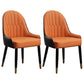 Home Scandinavian Arm Chair Metal Parsons Upholstered Dining Room Chair Orange 2 Piece Set Clearhalo ' kitchen&dining_furn' 'Dining Chairs' 'Dining Tables & Seating' 'dining_chair' 'furn' 'furn_dining_chair' 'Furniture' 'furniture_dining_chair' 'Kitchen & Dining Furniture' 'kitchen' 4316131