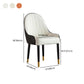 Home Scandinavian Arm Chair Metal Parsons Upholstered Dining Room Chair Clearhalo ' kitchen&dining_furn' 'Dining Chairs' 'Dining Tables & Seating' 'dining_chair' 'furn' 'furn_dining_chair' 'Furniture' 'furniture_dining_chair' 'Kitchen & Dining Furniture' 'kitchen' 4316140