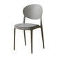 Scandinavian Plastic Restaurant Side Chair Open Back Matte Finish Dining Chair Clearhalo ' kitchen&dining_furn' 'Dining Chairs' 'Dining Tables & Seating' 'dining_chair' 'furn' 'furn_dining_chair' 'Furniture' 'furniture_dining_chair' 'Kitchen & Dining Furniture' 'kitchen' 4316190