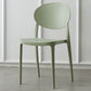 Scandinavian Plastic Restaurant Side Chair Open Back Matte Finish Dining Chair Green 1 Piece Clearhalo ' kitchen&dining_furn' 'Dining Chairs' 'Dining Tables & Seating' 'dining_chair' 'furn' 'furn_dining_chair' 'Furniture' 'furniture_dining_chair' 'Kitchen & Dining Furniture' 'kitchen' 4316229