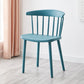 Scandinavian Home Slat Back Side Chair Matte Finish Plastic Dining Chair Airy Blue 1 Piece Clearhalo ' kitchen&dining_furn' 'Dining Chairs' 'Dining Tables & Seating' 'dining_chair' 'furn' 'furn_dining_chair' 'Furniture' 'furniture_dining_chair' 'Kitchen & Dining Furniture' 'kitchen' 4316291