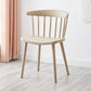 Scandinavian Home Slat Back Side Chair Matte Finish Plastic Dining Chair Khaki 1 Piece Clearhalo ' kitchen&dining_furn' 'Dining Chairs' 'Dining Tables & Seating' 'dining_chair' 'furn' 'furn_dining_chair' 'Furniture' 'furniture_dining_chair' 'Kitchen & Dining Furniture' 'kitchen' 4316294