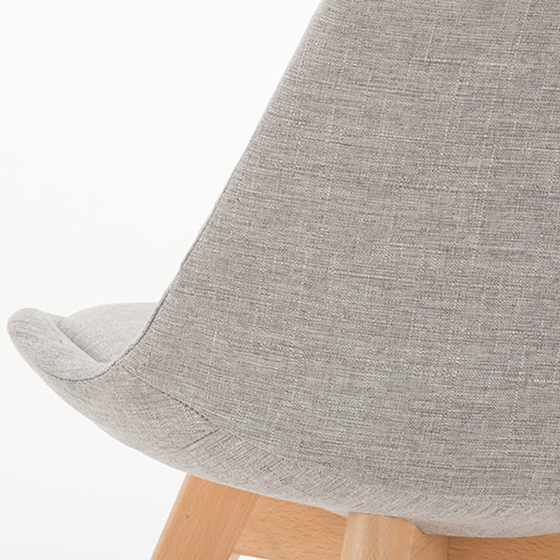 Scandinavian Upholstered Home Side Chair Parsons Matte Finish Dining Chair Clearhalo ' kitchen&dining_furn' 'Dining Chairs' 'Dining Tables & Seating' 'dining_chair' 'Furniture' 'furniture_dining_chair' 'Kitchen & Dining Furniture' 'kitchen' 4316314