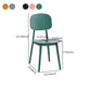 Scandinavian Restaurant Plastic Side Chair Open Back Matte Finish Dining Chair Clearhalo ' kitchen&dining_furn' 'Dining Chairs' 'Dining Tables & Seating' 'dining_chair' 'Furniture' 'furniture_dining_chair' 'Kitchen & Dining Furniture' 'kitchen' 4316353